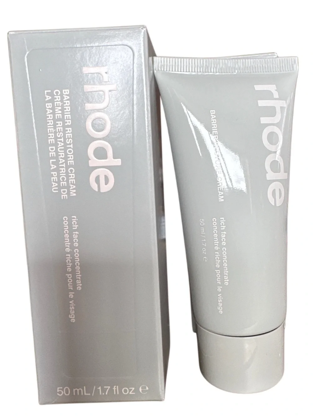 Rhode Peptide Glazing Fluid Moisturizer - Gray/White set of two 1.7 fl oz